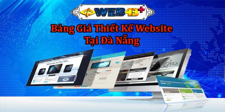 Bảng Giá Thiết Kế Website Tại Đà Nẵng Ở Web43plus_64e9cf81b4775